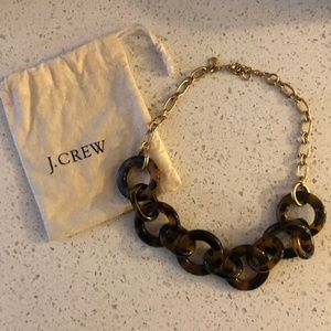 JUST LIKE NEW! J. Crew Tortoise Statement Necklace